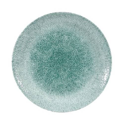 RAKU JADE GREEN – COUPE PLATE – 28.8CM (12)