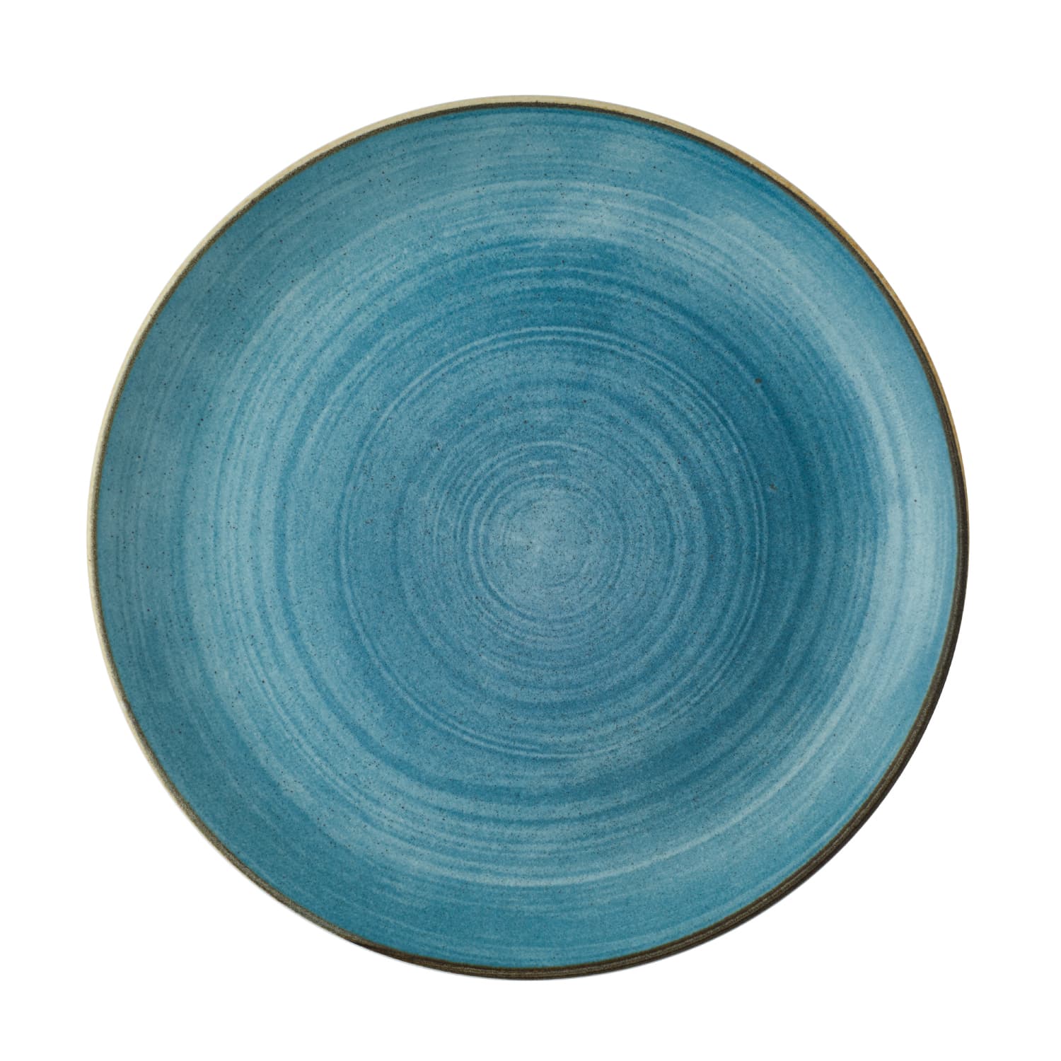STONECAST RAW – TEAL – COUPE PLATE – 21.7CM (12)