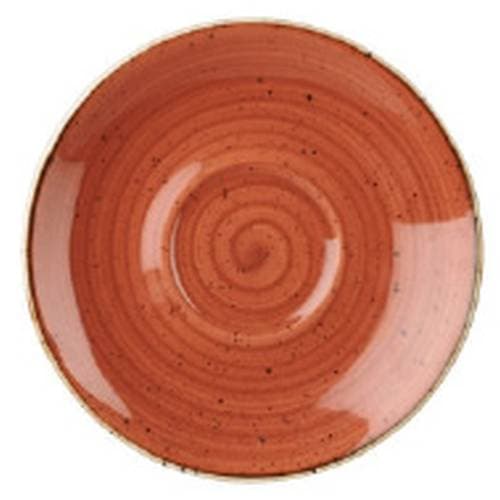 SPICED ORANGE – SAUCER – 15.6CM (12)