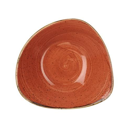 SPICED ORANGE – TRIANGLE BOWL – 23.5CM (12)