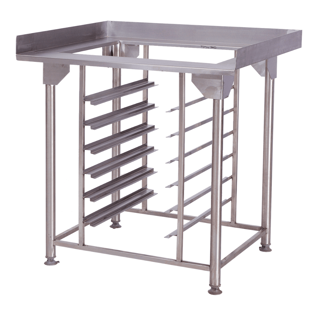 OVEN STANDS - STAINLESS STEEL - Piron 900 conv. oven