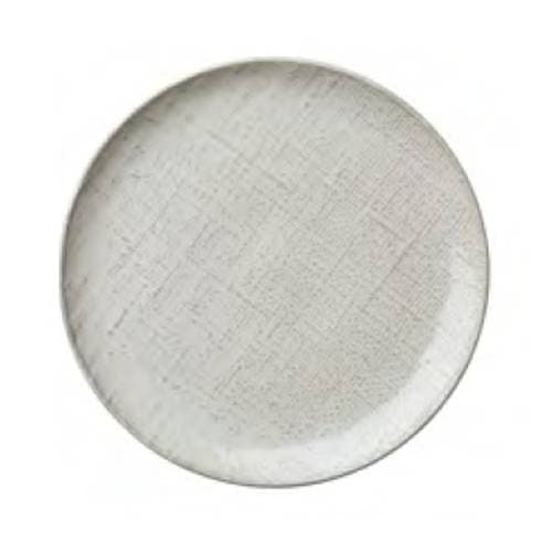 KNIT - REACTIVE WHITE - COUPE STARTER / DESSERT PLATE 21CM (24)