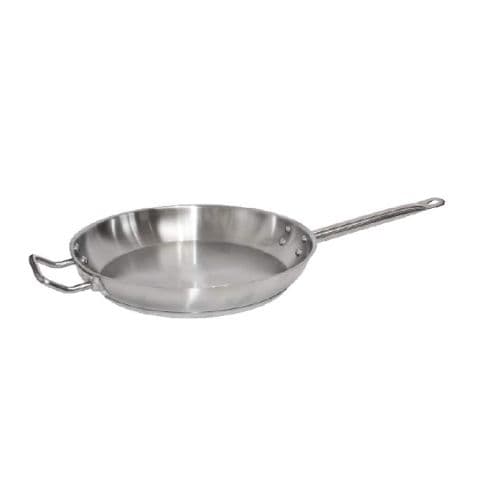 PAN S/STEEL FRY (VALUE) - (240MM X 50 MM)