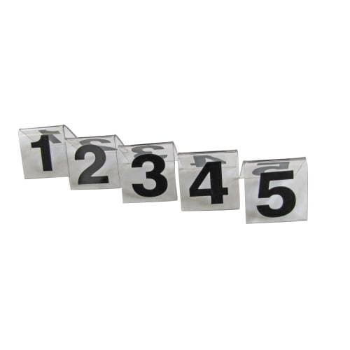 PLASTIC TABLE NUMBER STAND 21 - 30