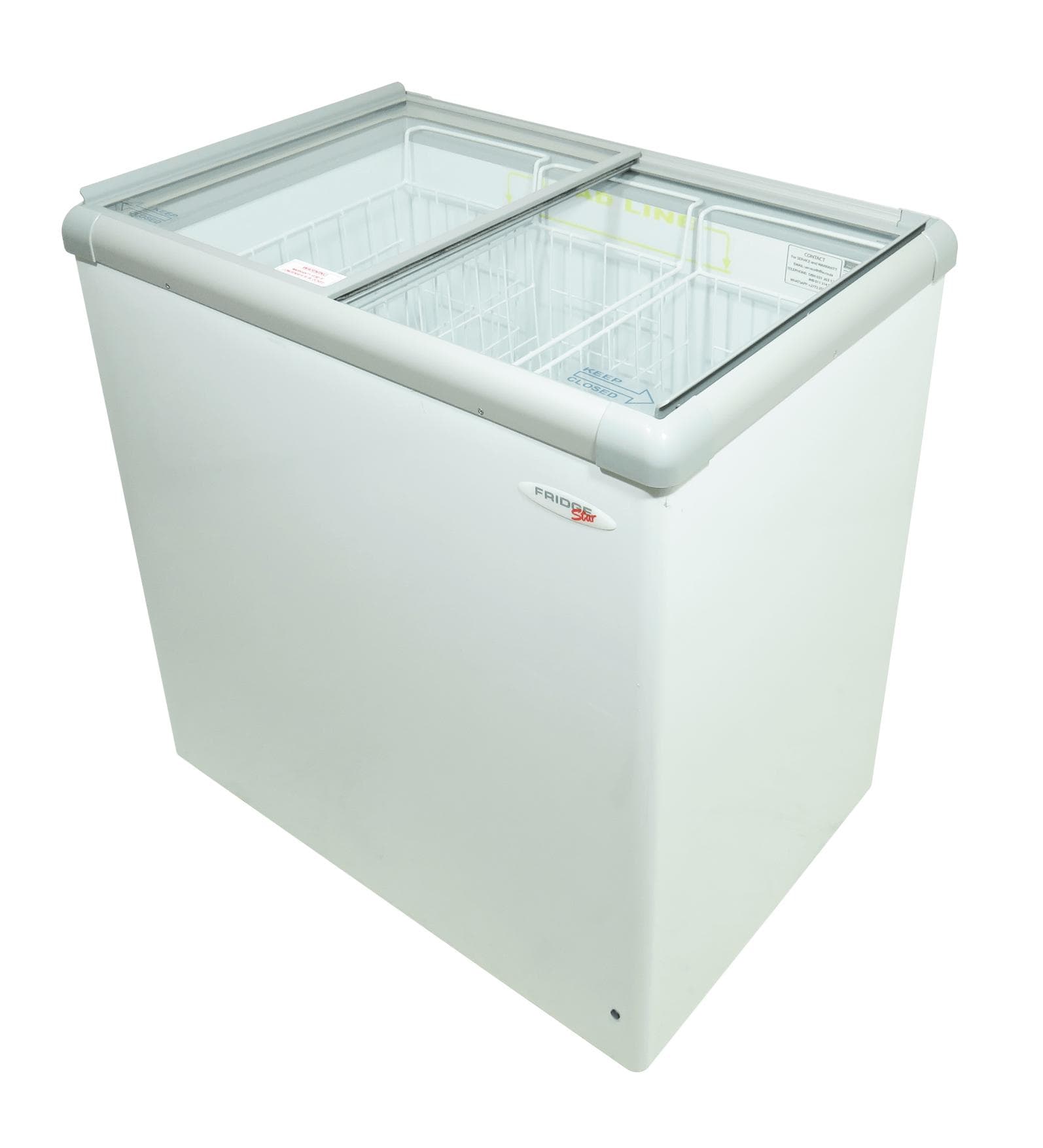 Fridge Star GLASS TOP FREEZER - CF310VL